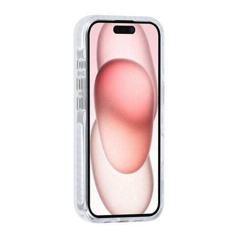 TUNIQ TUNIQ iPhone 16 Backcover hoesje neck cord -TPU+PC - Wit TUNIQ TUNIQ iPhone 16 Backcover hoesje neck cord -TPU+PC - Wit