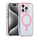 TUNIQ TUNIQ iPhone 16 Pro Back-Cover hul - neck cord -TPU+PC - Rosa TUNIQ TUNIQ iPhone 16 Pro Back-Cover hul - neck cord -TPU+PC - Rosa
