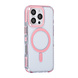TUNIQ TUNIQ iPhone 16 Pro Back-Cover hul - neck cord -TPU+PC - Rosa TUNIQ TUNIQ iPhone 16 Pro Back-Cover hul - neck cord -TPU+PC - Rosa