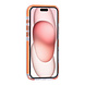 TUNIQ TUNIQ iPhone 16 Plus Back-Cover hul - neck cord -TPU+PC - Orange TUNIQ TUNIQ iPhone 16 Plus Back-Cover hul - neck cord -TPU+PC - Orange