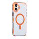 TUNIQ TUNIQ iPhone 16 Plus Back cover coque neck cord -TPU+PC - Orange TUNIQ TUNIQ iPhone 16 Plus Back cover coque neck cord -TPU+PC - Orange