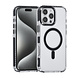 TUNIQ TUNIQ iPhone 16 Pro Max Back cover case - neck cord -TPU+PC - Black