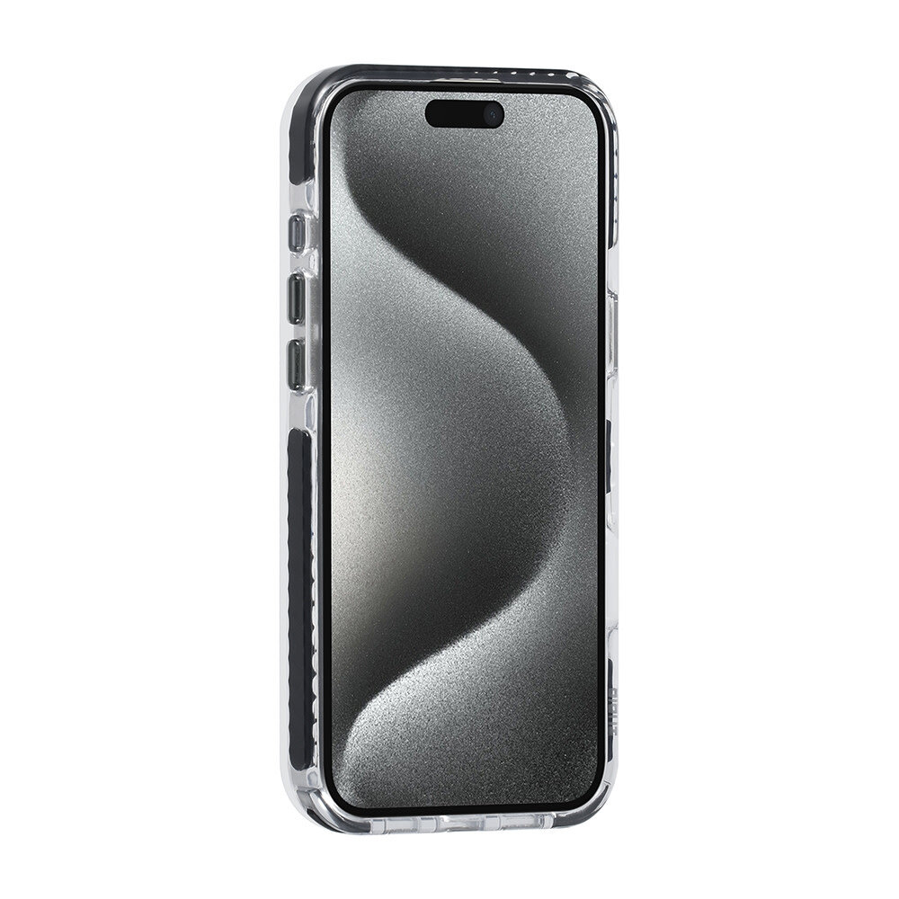 TUNIQ TUNIQ iPhone 16 Pro Max Back cover case - neck cord -TPU+PC - Black