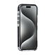 TUNIQ TUNIQ iPhone 16 Pro Max Back cover case - neck cord -TPU+PC - Black