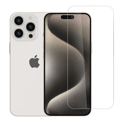 Box of 10 - TUNIQ iPhone 16 Pro Max Protecteur D'écran - Transparent