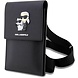 Karl Lagerfeld KARL LAGERFELD Tas zwart Saffiano Karl & Choupette Karl Lagerfeld KARL LAGERFELD Tas zwart Saffiano Karl & Choupette