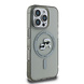 Karl Lagerfeld Karl Lagerfeld iPhone 16 Pro Backcover hoesje Magsafe IML metal KC heads - Zwart Karl Lagerfeld Karl Lagerfeld iPhone 16 Pro Backcover hoesje Magsafe IML metal KC heads - Zwart