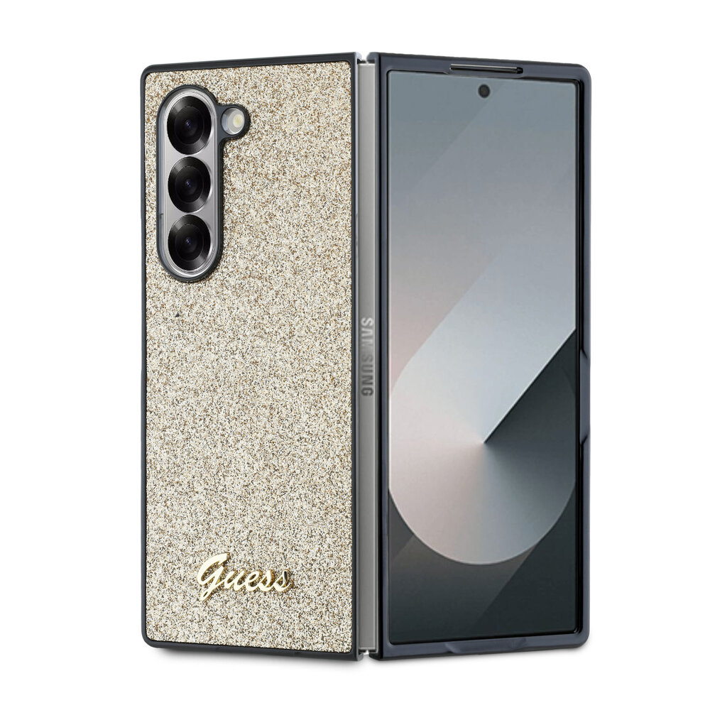 Guess Guess Galaxy Z Fold 6 Backcover hoesje - Goud Guess Guess Galaxy Z Fold 6 Backcover hoesje - Goud