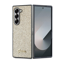 Guess Galaxy Z Fold 6 Backcover hoesje - Goud
