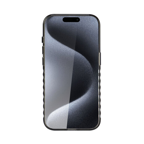 Audi Audi iPhone 15 Pro Back-Cover hul - IML case - magsafe - Schwarz Audi Audi iPhone 15 Pro Back-Cover hul - IML case - magsafe - Schwarz