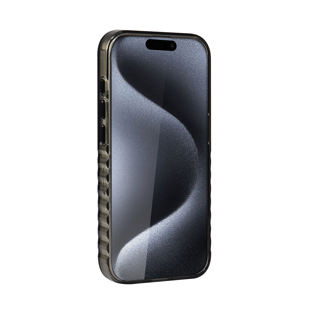 Audi Audi iPhone 15 Pro Backcover hoesje IML case - magsafe - Zwart Audi Audi iPhone 15 Pro Backcover hoesje IML case - magsafe - Zwart