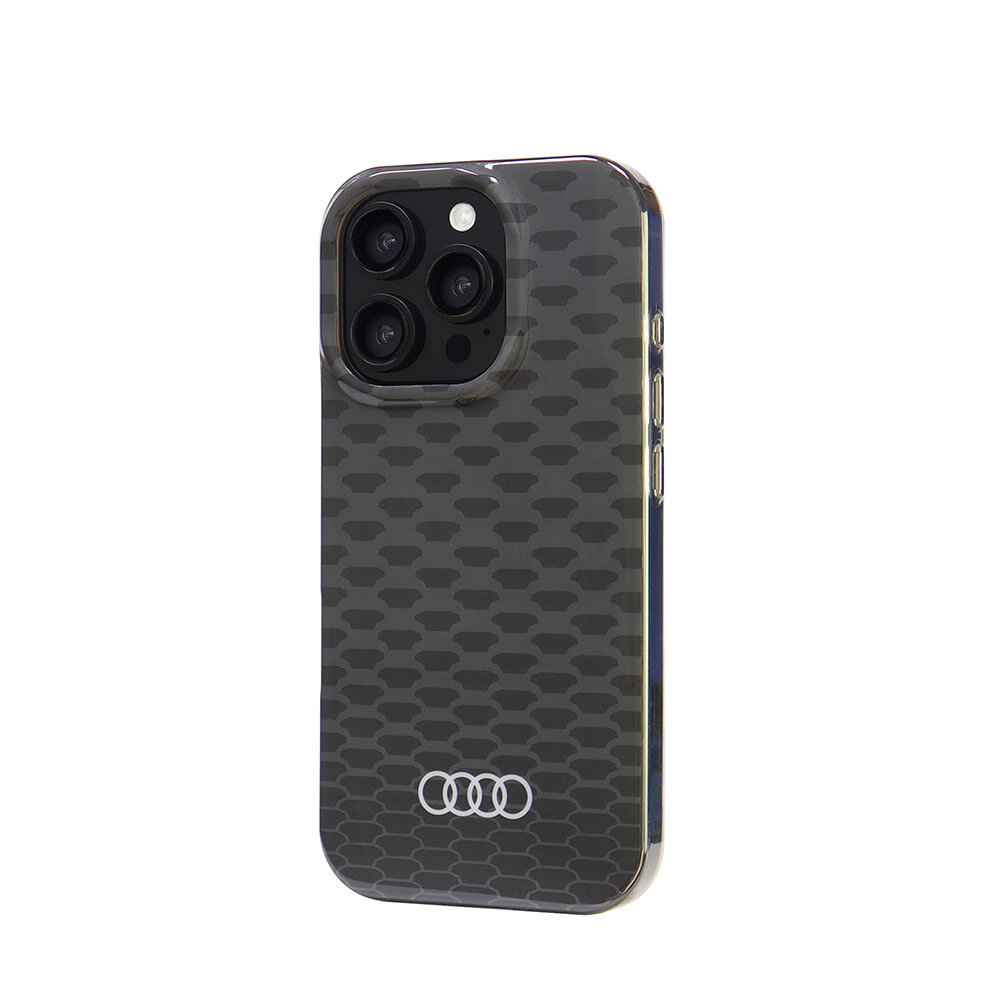 Audi Audi iPhone 16 Pro Back cover case - IML case - magsafe - Black Audi Audi iPhone 16 Pro Back cover case - IML case - magsafe - Black