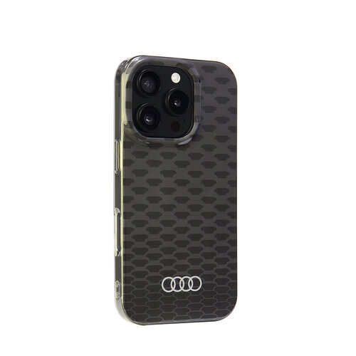 Audi Audi iPhone 16 Pro Back cover case - IML case - magsafe - Black