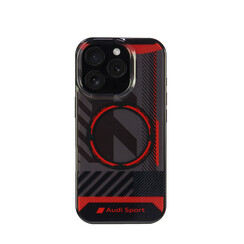 Audi iPhone 16 Pro Back cover coque IML case - magsafe - Noir