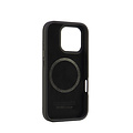 Audi Audi iPhone 16 Pro Back cover coque synthetic leather - magsafe - Noir