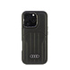 Audi Audi iPhone 16 Pro Back cover case - synthetic leather - magsafe - Black Audi Audi iPhone 16 Pro Back cover case - synthetic leather - magsafe - Black
