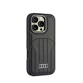 Audi Audi iPhone 16 Pro Back cover case - synthetic leather - magsafe - Black