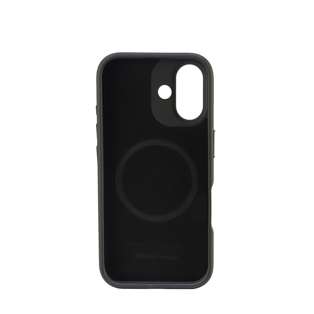 Audi Audi iPhone 16 Backcover hoesje synthetic leather - magsafe - Zwart, foto 5 van 6