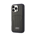 Audi Audi iPhone 16 Pro Max Back cover coque synthetic leather - magsafe - Noir