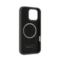 Audi Audi iPhone 16 Pro Max Back cover case - synthetic leather - magsafe - Black