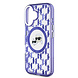 Karl Lagerfeld Karl Lagerfeld iPhone 16 Back cover coque Magsafe IML metal monogram kc - Violet Karl Lagerfeld Karl Lagerfeld iPhone 16 Back cover coque Magsafe IML metal monogram kc - Violet