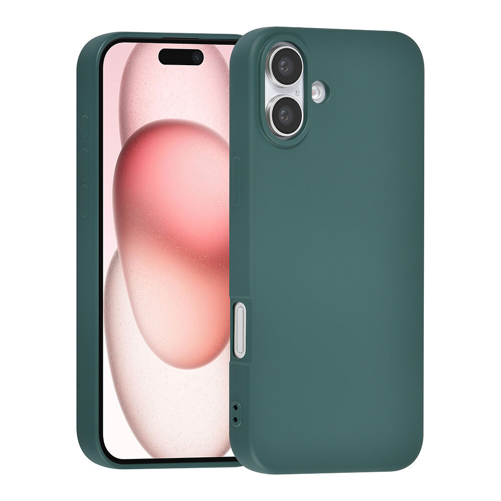 TUNIQ TUNIQ iPhone 16 Plus Back cover case - TPU - Green TUNIQ TUNIQ iPhone 16 Plus Back cover case - TPU - Green