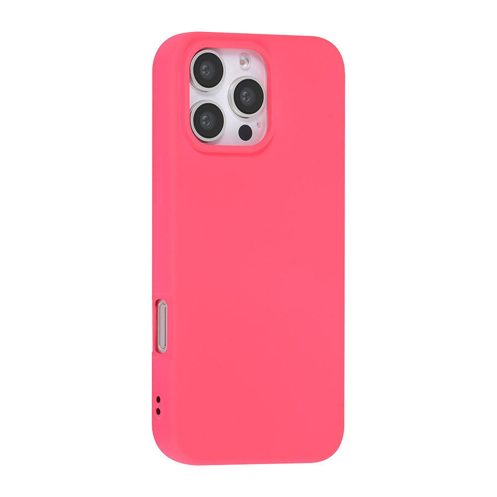 TUNIQ TUNIQ iPhone 16 Pro Max Backcover hoesje - Felroze TUNIQ TUNIQ iPhone 16 Pro Max Backcover hoesje - Felroze