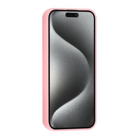 TUNIQ TUNIQ iPhone 16 Pro Max Backcover hoesje - Zalmroze TUNIQ TUNIQ iPhone 16 Pro Max Backcover hoesje - Zalmroze
