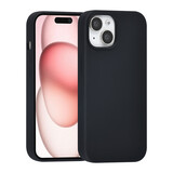 TUNIQ TUNIQ iPhone 15 Back cover coque Premium Liquid silicone - Noir TUNIQ TUNIQ iPhone 15 Back cover coque Premium Liquid silicone - Noir