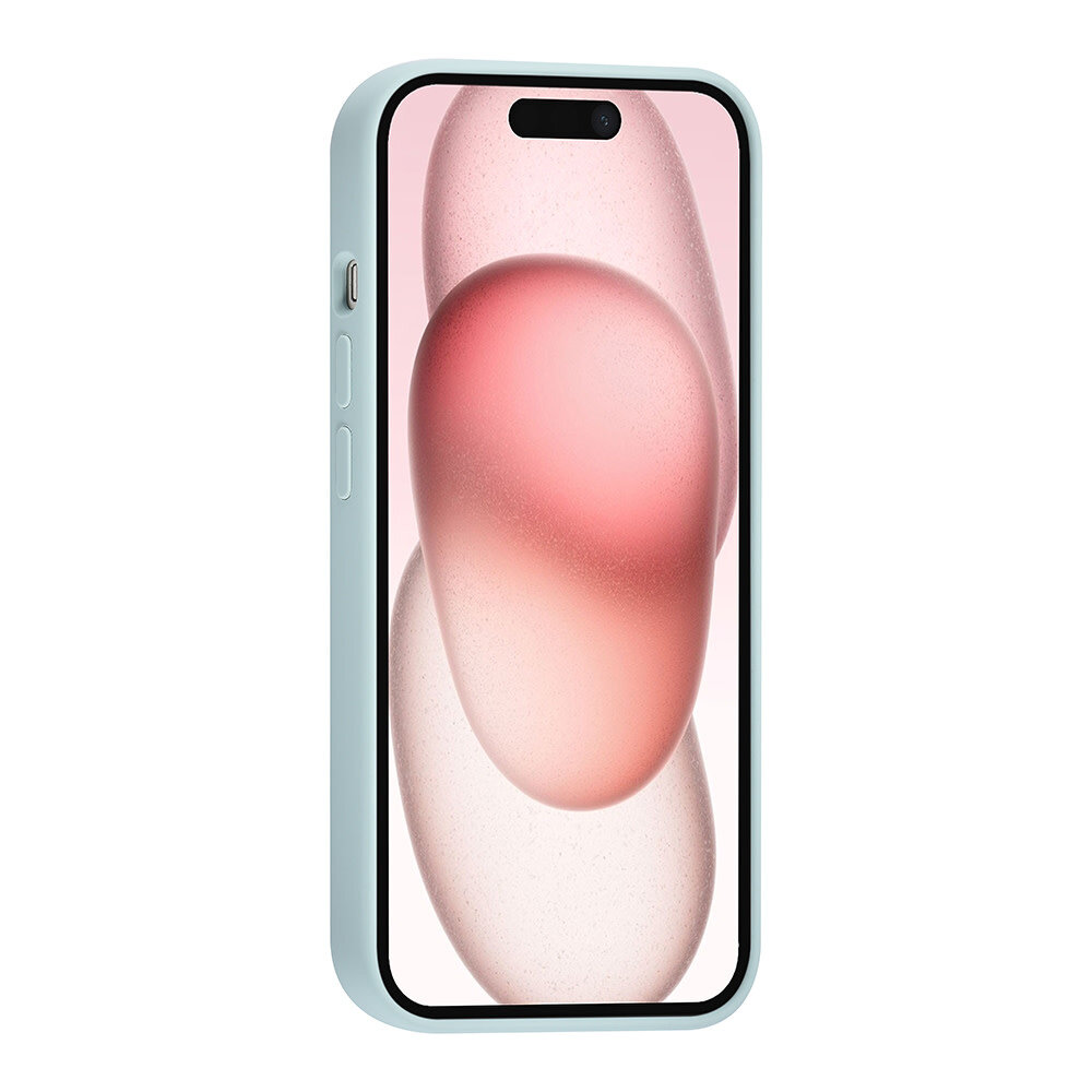 TUNIQ TUNIQ iPhone 15 Back-Cover hul - Premium Liquid silicone - Hellblau TUNIQ TUNIQ iPhone 15 Back-Cover hul - Premium Liquid silicone - Hellblau