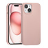 TUNIQ iPhone 15 Back cover coque Premium Liquid silicone - Rose TUNIQ iPhone 15 Back cover coque Premium Liquid silicone - Rose