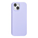 TUNIQ TUNIQ iPhone 15 Back cover case - Premium Liquid silicone - Purple TUNIQ TUNIQ iPhone 15 Back cover case - Premium Liquid silicone - Purple