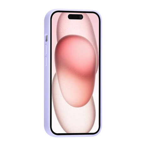 TUNIQ TUNIQ iPhone 15 Backcover hoesje Premium Liquid silicone - Paars TUNIQ TUNIQ iPhone 15 Backcover hoesje Premium Liquid silicone - Paars
