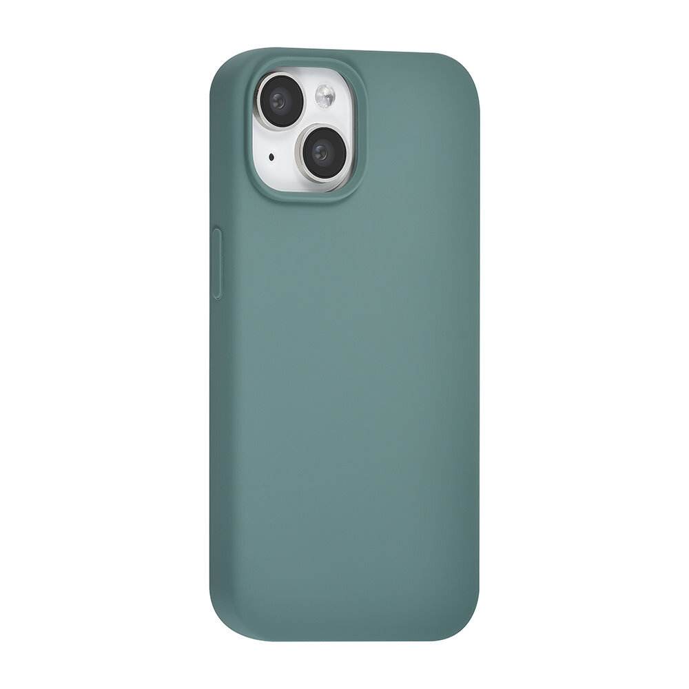 TUNIQ TUNIQ iPhone 15 Back cover coque Premium Liquid silicone - Vert TUNIQ TUNIQ iPhone 15 Back cover coque Premium Liquid silicone - Vert