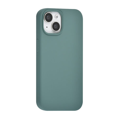 TUNIQ TUNIQ iPhone 15 Backcover hoesje Premium Liquid silicone - Groen TUNIQ TUNIQ iPhone 15 Backcover hoesje Premium Liquid silicone - Groen