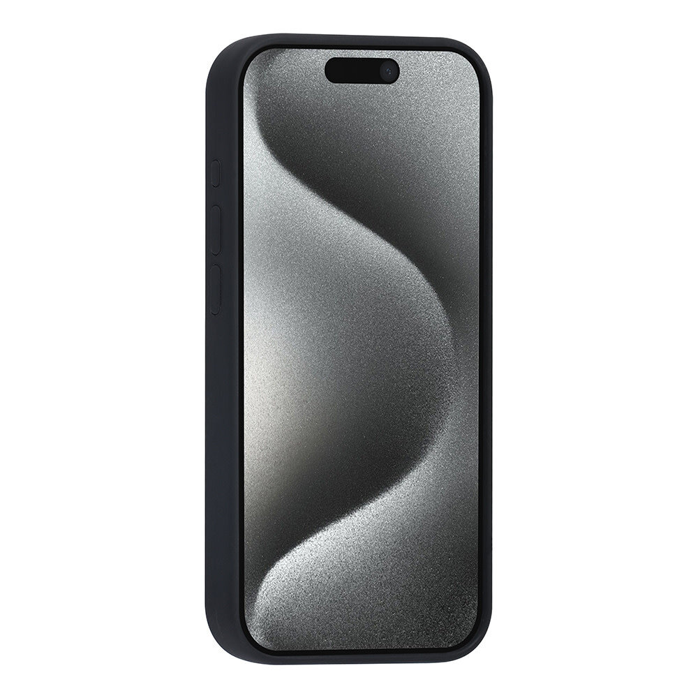TUNIQ TUNIQ iPhone 15 Pro Back-Cover hul - Premium Liquid silicone - Schwarz TUNIQ TUNIQ iPhone 15 Pro Back-Cover hul - Premium Liquid silicone - Schwarz