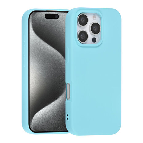 TUNIQ TUNIQ iPhone 16 Pro Back-Cover hul - Korallenblau TUNIQ TUNIQ iPhone 16 Pro Back-Cover hul - Korallenblau