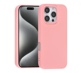 TUNIQ TUNIQ iPhone 16 Pro Back-Cover hul - Lachsrosa TUNIQ TUNIQ iPhone 16 Pro Back-Cover hul - Lachsrosa