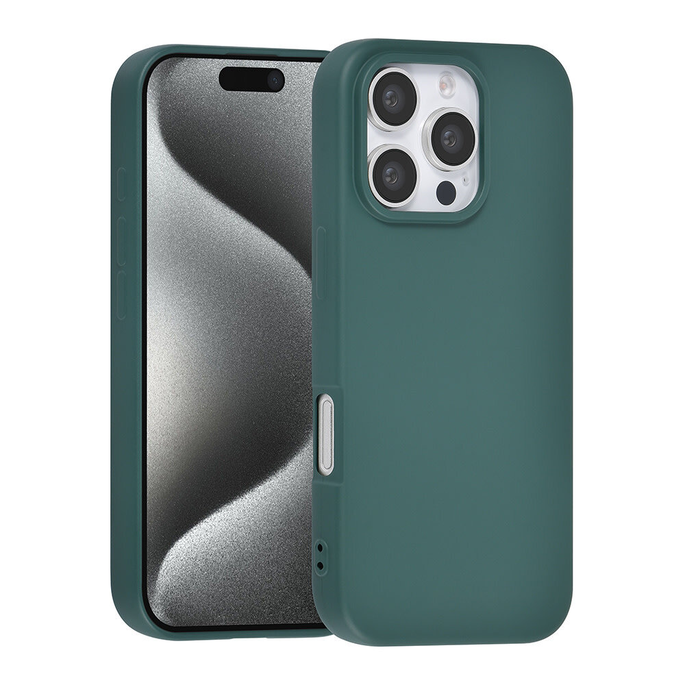 TUNIQ TUNIQ iPhone 16 Pro Back cover coque TPU - Vert TUNIQ TUNIQ iPhone 16 Pro Back cover coque TPU - Vert
