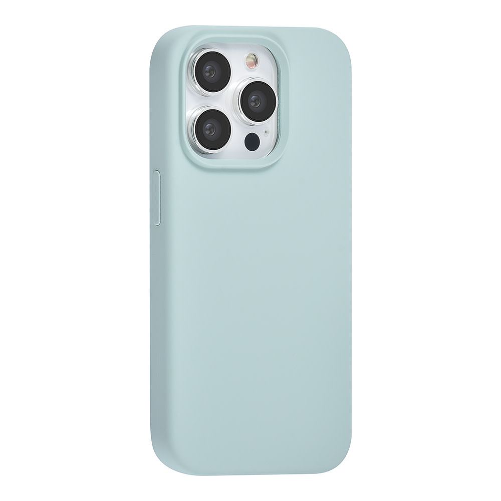 TUNIQ TUNIQ iPhone 15 Pro Backcover hoesje Premium Liquid silicone - LichtBlauw, foto 2 van 6