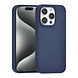 TUNIQ TUNIQ iPhone 15 Pro Back cover coque Premium Liquid silicone - Bleu foncé TUNIQ TUNIQ iPhone 15 Pro Back cover coque Premium Liquid silicone - Bleu foncé