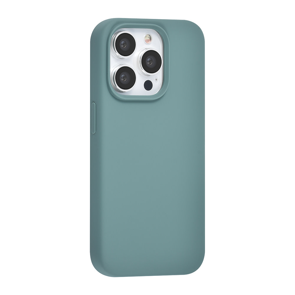 TUNIQ TUNIQ iPhone 15 Pro Backcover hoesje Premium Liquid silicone - Groen, foto 5 van 6