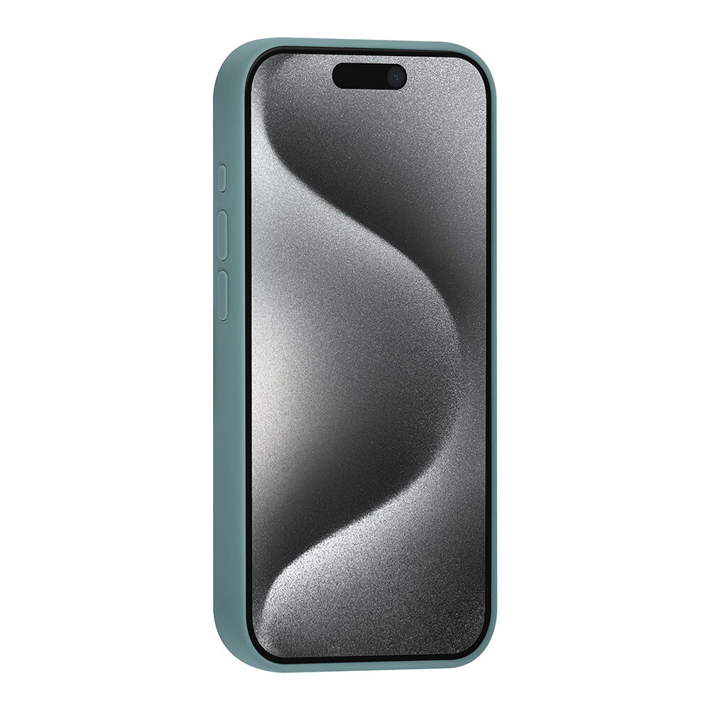 TUNIQ TUNIQ iPhone 15 Pro Back cover case - Premium Liquid silicone - Green