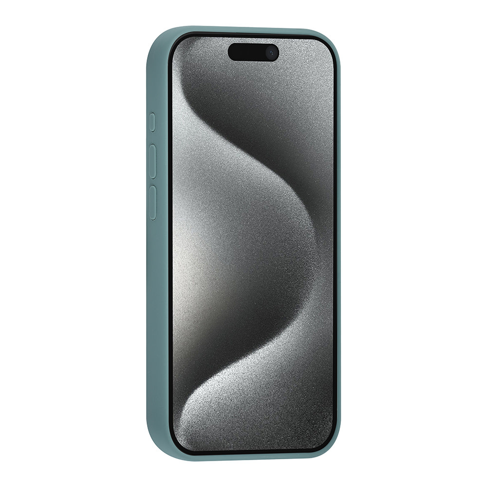 TUNIQ TUNIQ iPhone 15 Pro Backcover hoesje Premium Liquid silicone - Groen, foto 6 van 6