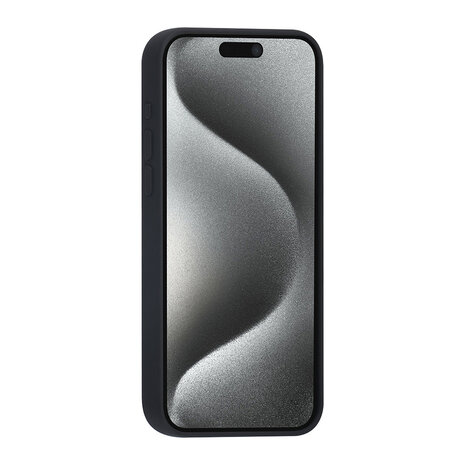 TUNIQ TUNIQ iPhone 15 Pro Max Back cover case - Premium Liquid silicone - Black TUNIQ TUNIQ iPhone 15 Pro Max Back cover case - Premium Liquid silicone - Black