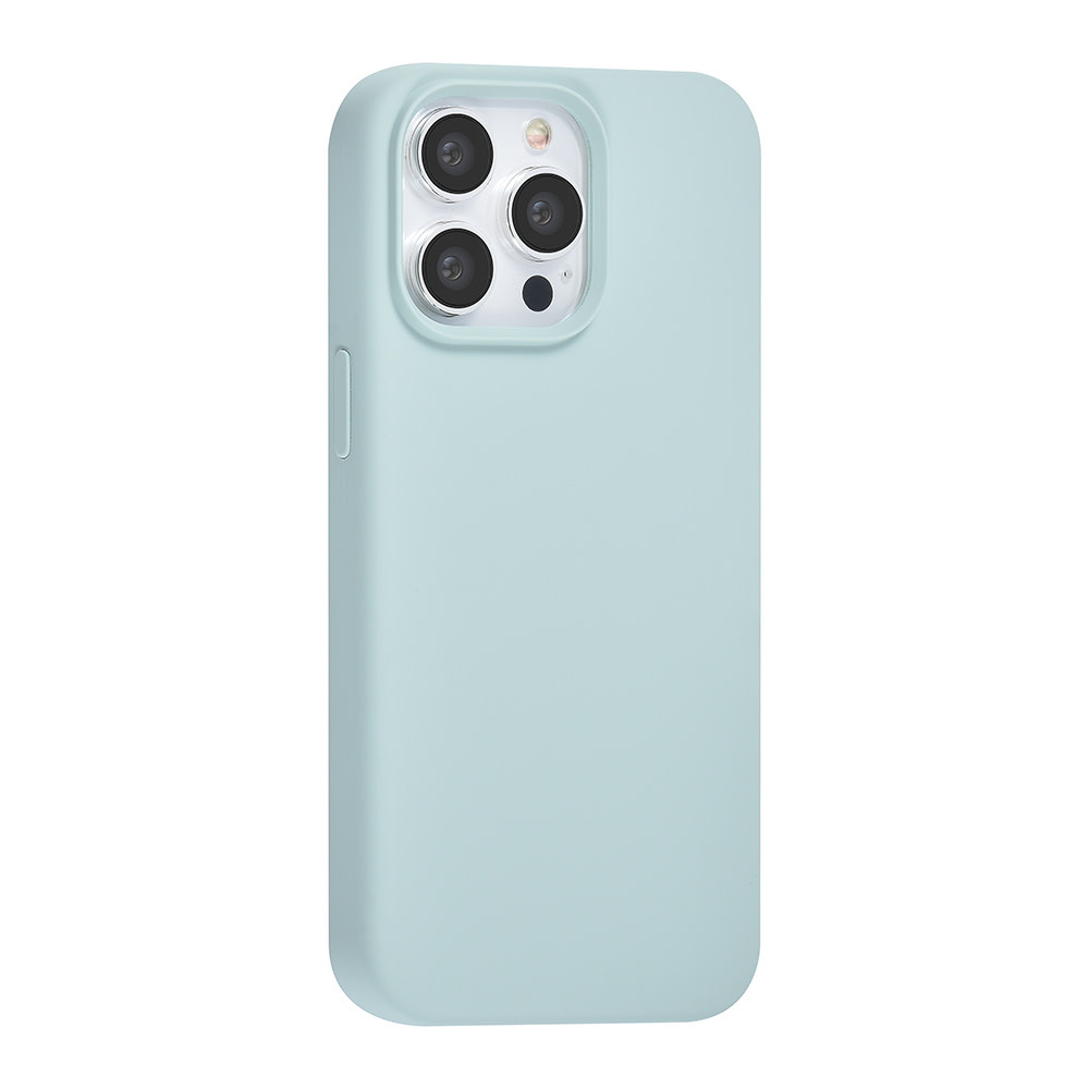 TUNIQ TUNIQ iPhone 15 Pro Max Backcover hoesje Premium Liquid silicone - LichtBlauw, foto 2 van 6
