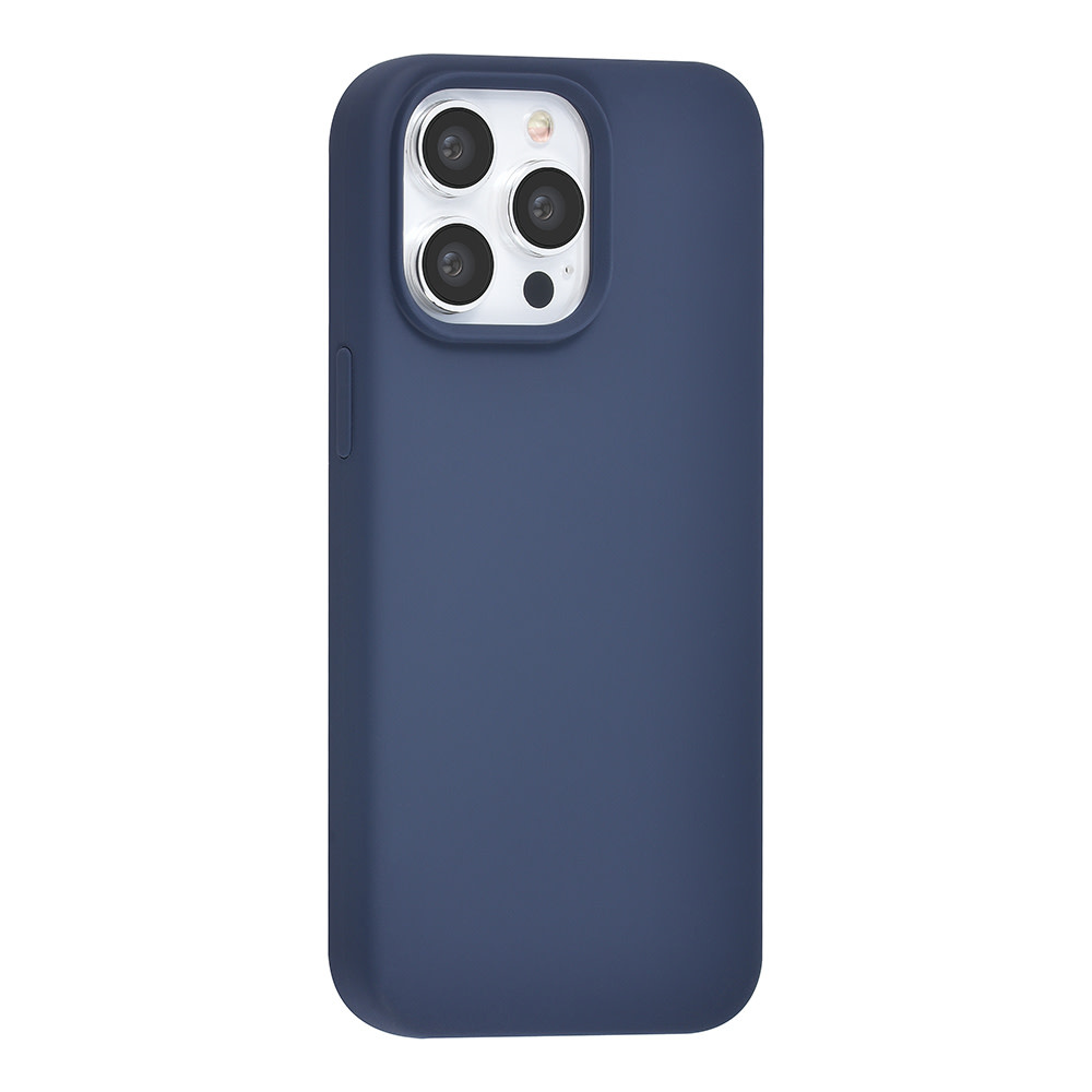 TUNIQ TUNIQ iPhone 15 Pro Max Backcover hoesje Premium Liquid silicone - DonkerBlauw, foto 5 van 6