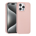 TUNIQ TUNIQ iPhone 15 Pro Max Back-Cover hul - Premium Liquid silicone - Rosa