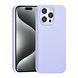 TUNIQ TUNIQ iPhone 15 Pro Max Back-Cover hul - Premium Liquid silicone - Lila