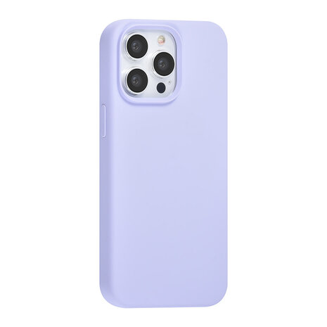 TUNIQ TUNIQ iPhone 15 Pro Max Back cover coque Premium Liquid silicone - Violet TUNIQ TUNIQ iPhone 15 Pro Max Back cover coque Premium Liquid silicone - Violet